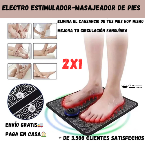 ELECTRO ESTIMULADOR DE PIES-PRODUCTO PREMIUM 2X1