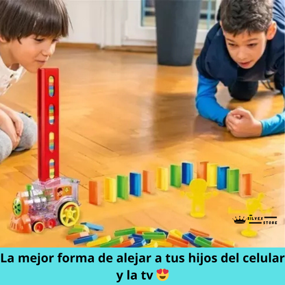 TREN DOMINO PRO™- EL MEJOR REGALO PARA TU HIJO-TOP DE VENTAS