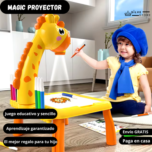 MESA DE PROYECTOR DE DIBUJO INFANTIL