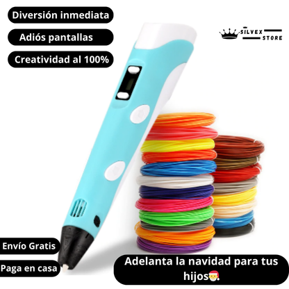 Lápiz impresora 3D Pro-10 Repuestos de colores