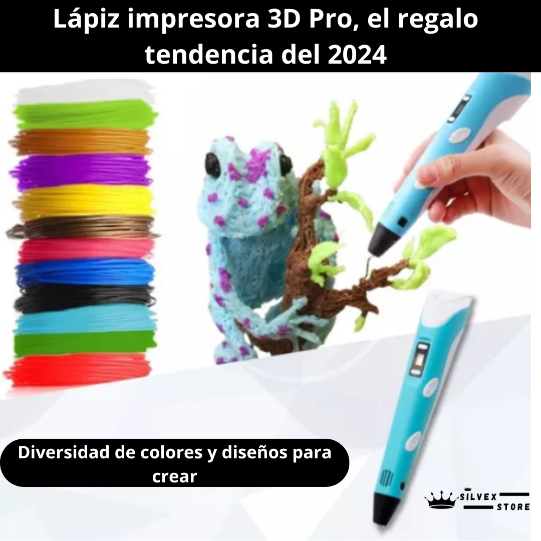 Lápiz impresora 3D Pro-10 Repuestos de colores