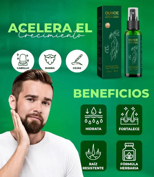 OUHOE-ELIXIR PARA EL CRECIMIENTO DEL CABELLO-ALTA CALIDAD