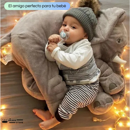 Peluche Elefante de Apego™ -Felpa de Alta Calidad 60cm.