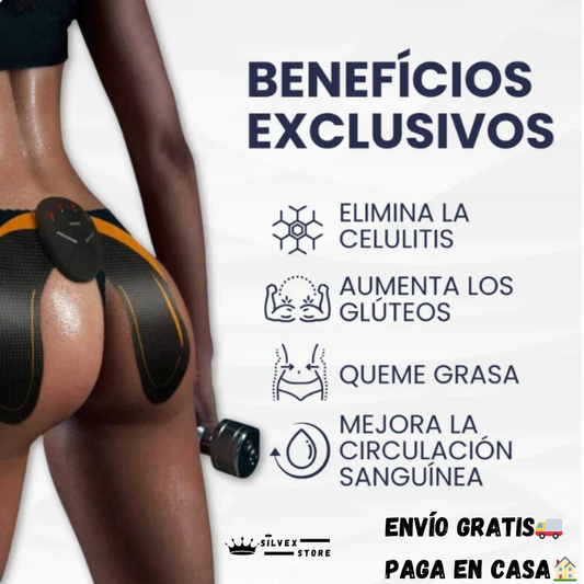 ELECTRO TONIFICADOR DE GLUTEOS-GLUTEOS MAS GRANDES SIN ESFUERZO