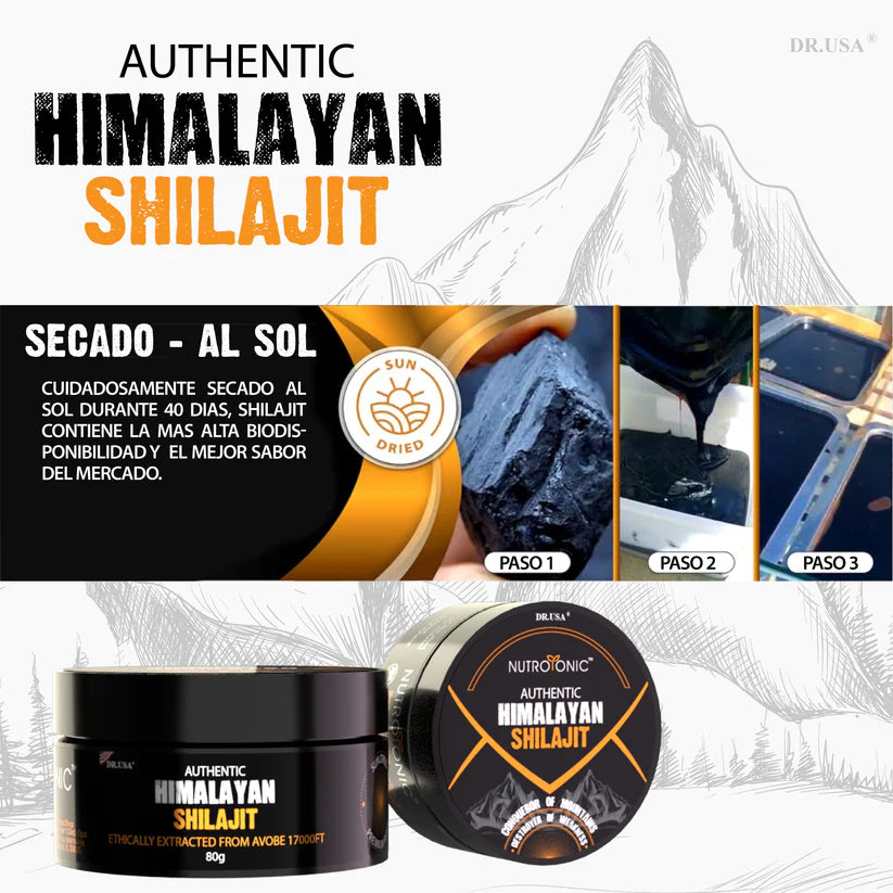 SHILAJIT HIMALAYA UNISEX AUTHENTIC®︎